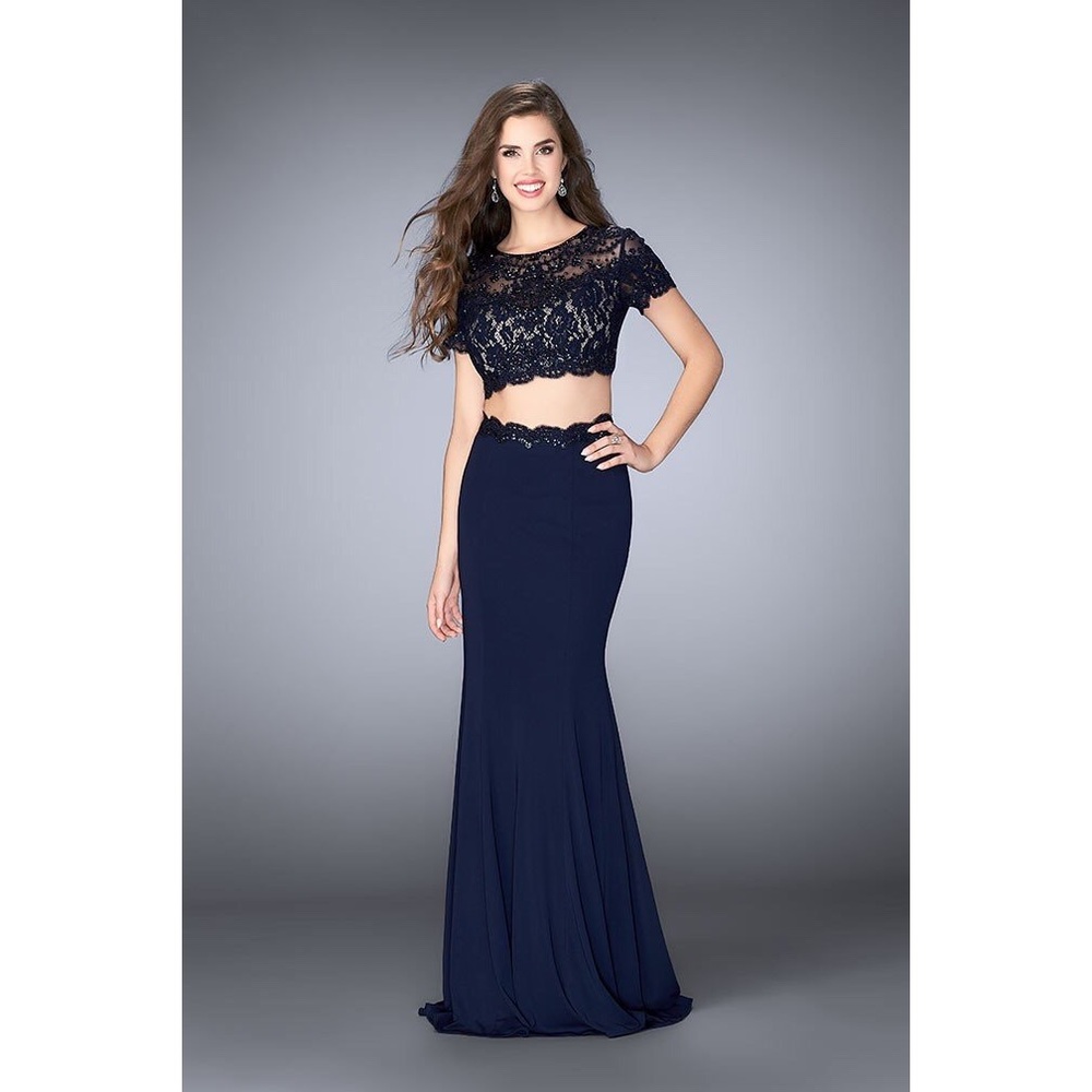 Navy Prom Dress